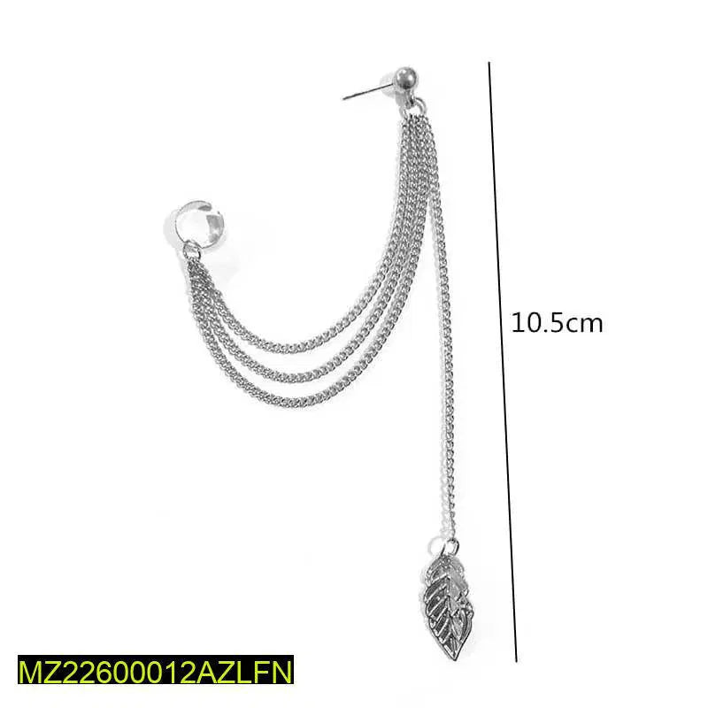 Trendy Silver Earcuffs